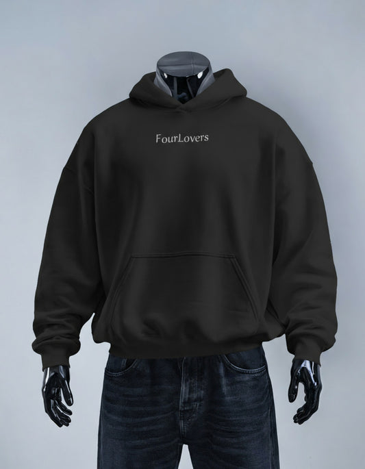 Fourlovers Window Hoodie Black