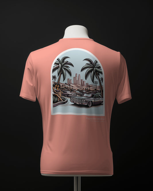 Fourlovers Window T-shirt Soft Red - FourLovers