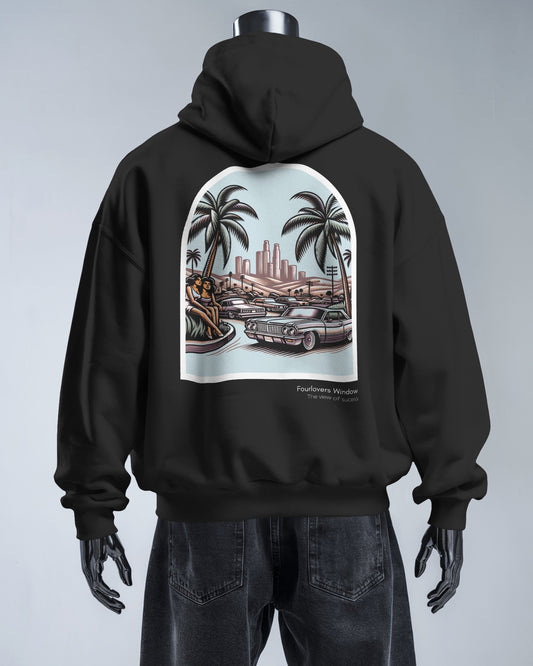 Fourlovers Window Hoodie Black - FourLovers