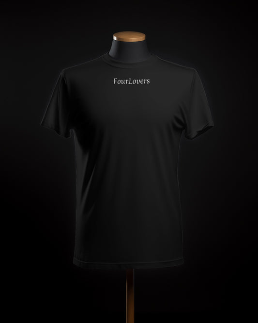 FourLovers Sunset T-shirt Black - FourLovers