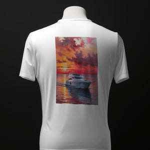FourLovers Sunset T-shirt White - FourLovers
