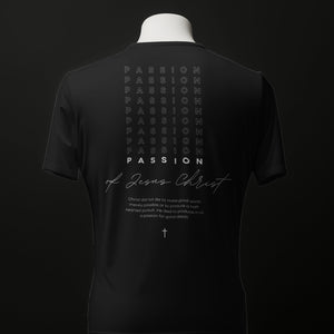 Passion of Jesus Christ T-shirt Black - FourLovers