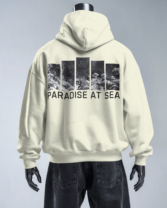 Paradise At Sea Hoddie Creme