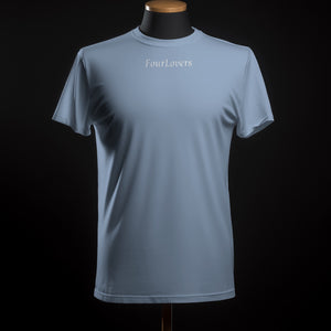 Fourlovers Window T-shirt Light Blue - FourLovers