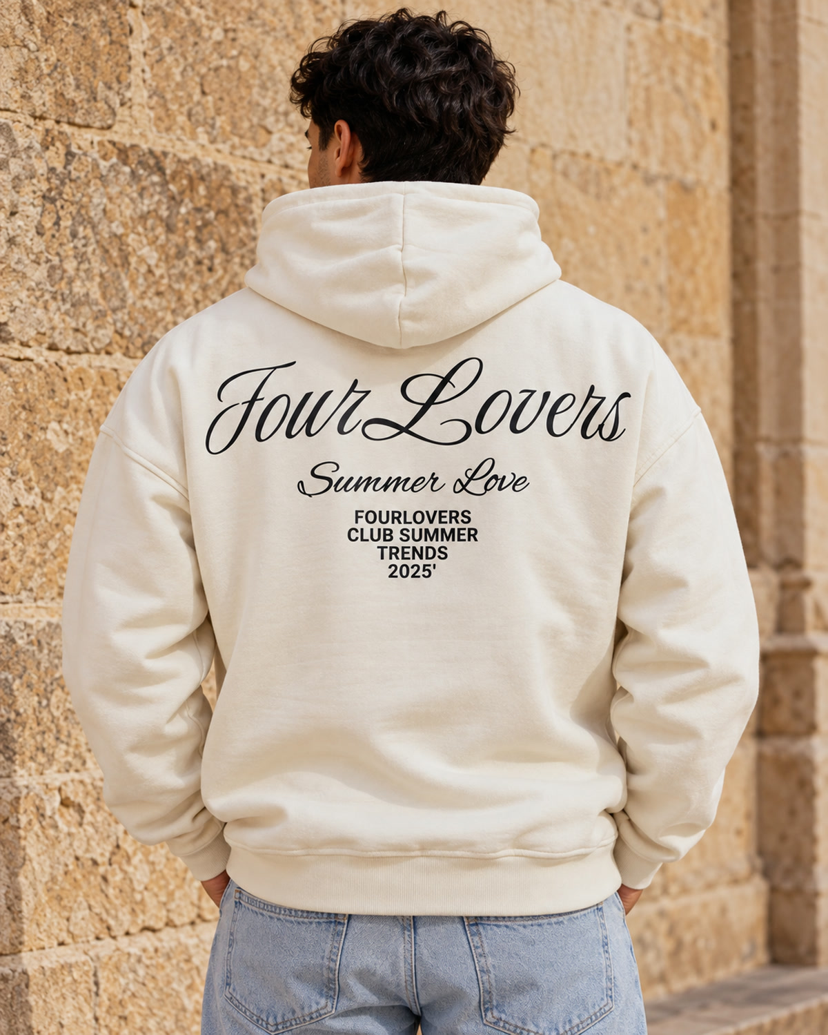 Summer Club Hoodie — back
