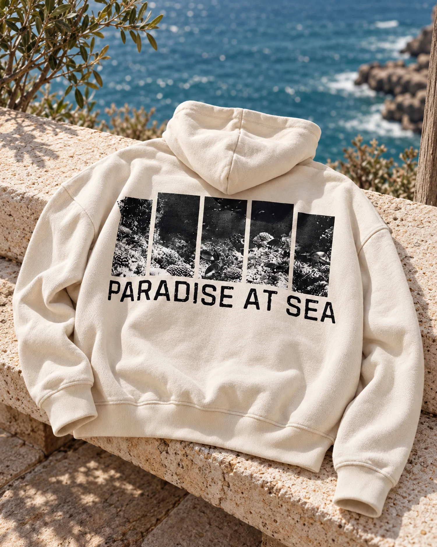 Paradise at Sea Hoodie — campaign